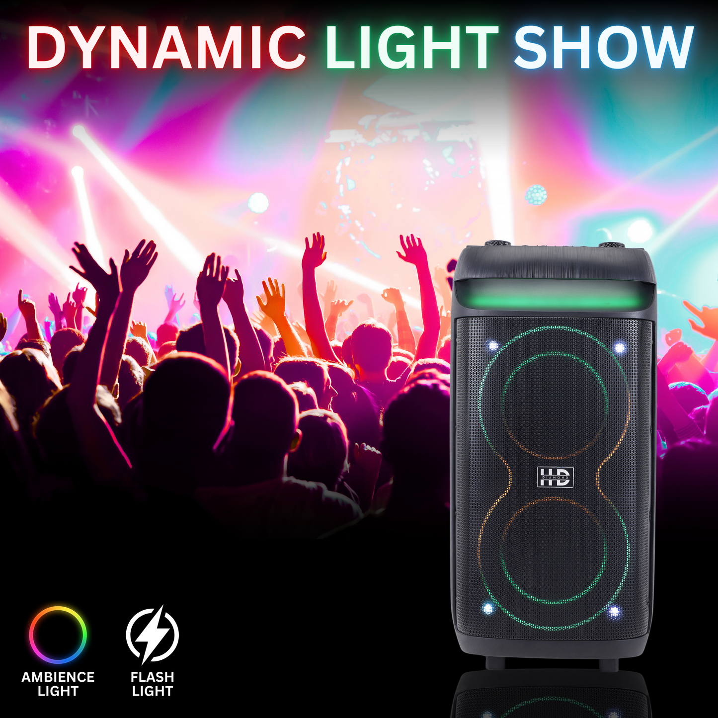 HD-T1082 PARTY SPEAKER