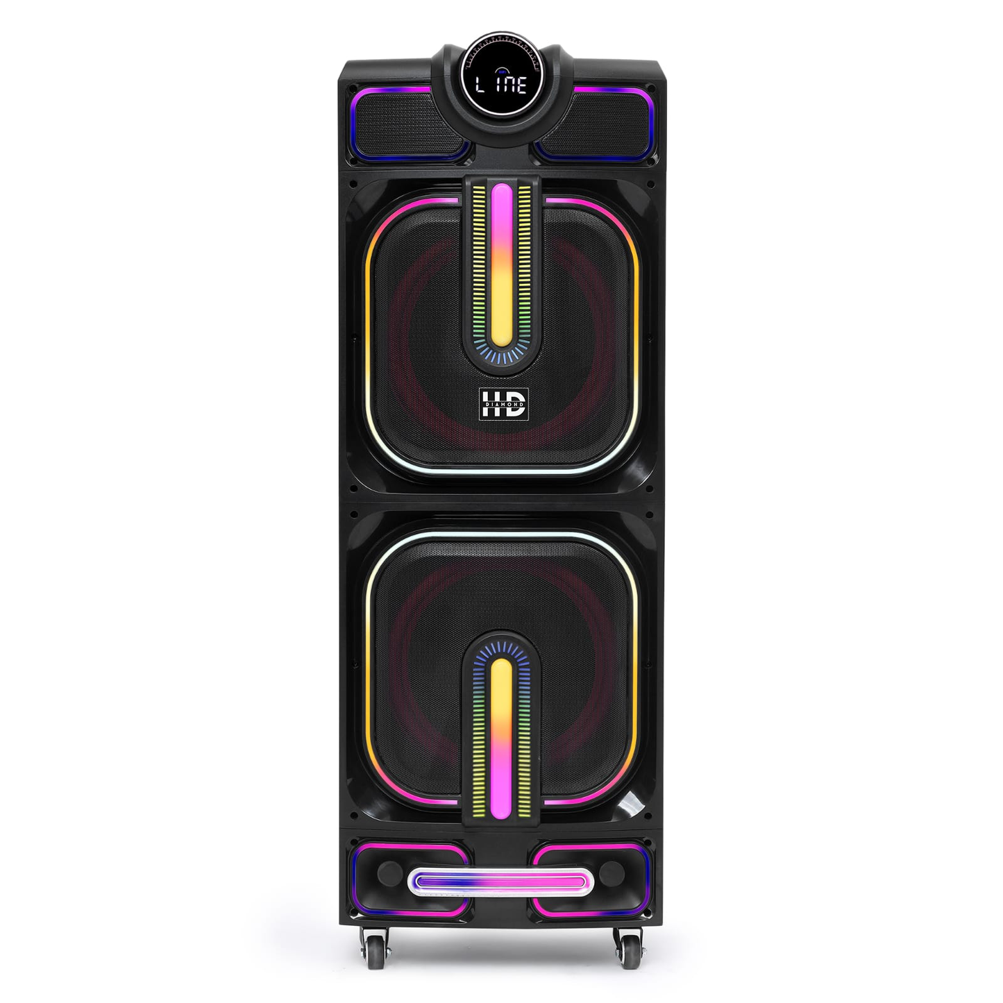 HD-XL12 Professional Dual 12" AC Trolley Speaker
