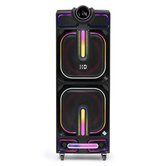 HD-XL12 Professional Dual 12" AC Trolley Speaker