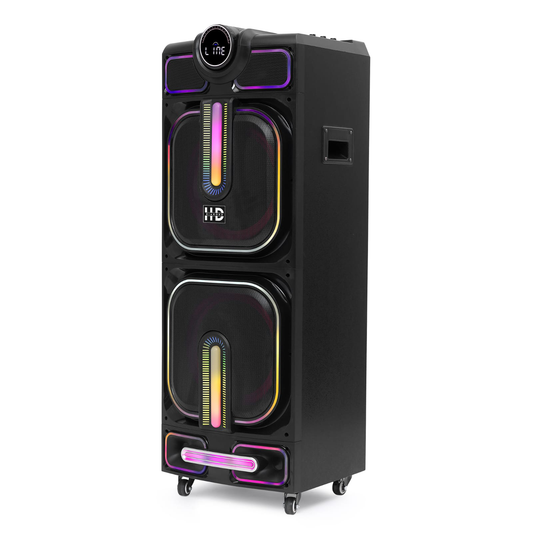 HD-XL12 Professional Dual 12" AC Trolley Speaker