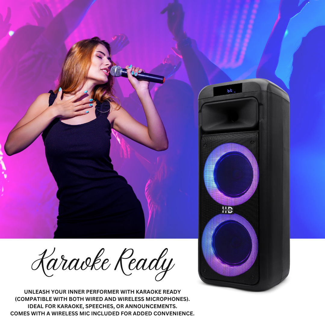 HD-T6666DC PARTY SPEAKER