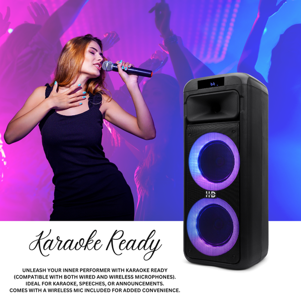 HD-T6666DC PARTY SPEAKER