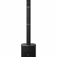 HD DIAMOND HD-1226 Professional Column Array PA Speaker System | 6ft Modular Line Array | 8" Subwoofer | Bluetooth | 3-Channel Mixer