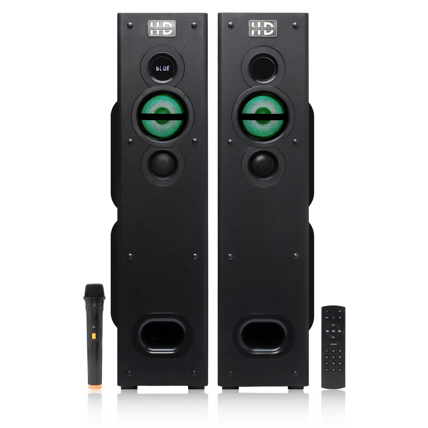 HD-8080BT 2.0 Multimedia Tower Speaker