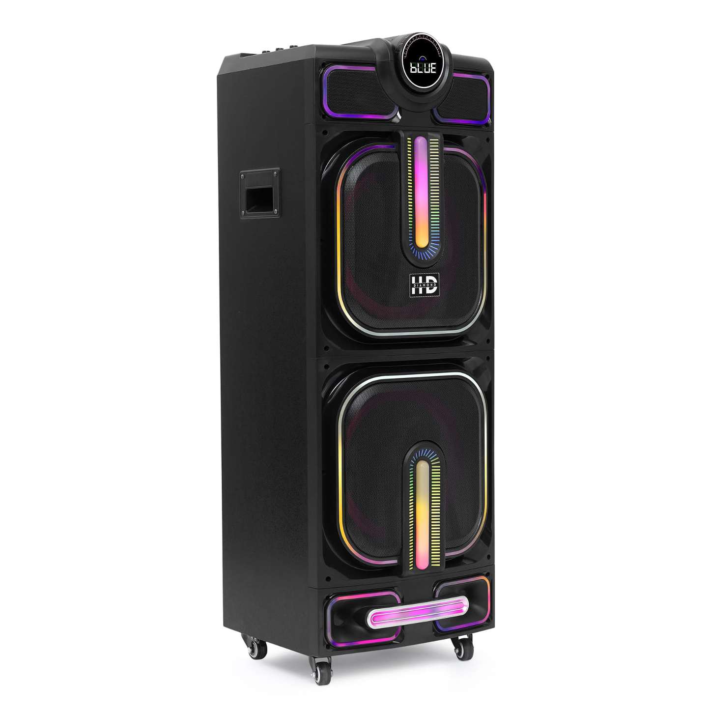 HD-XL12 Professional Dual 12" AC Trolley Speaker