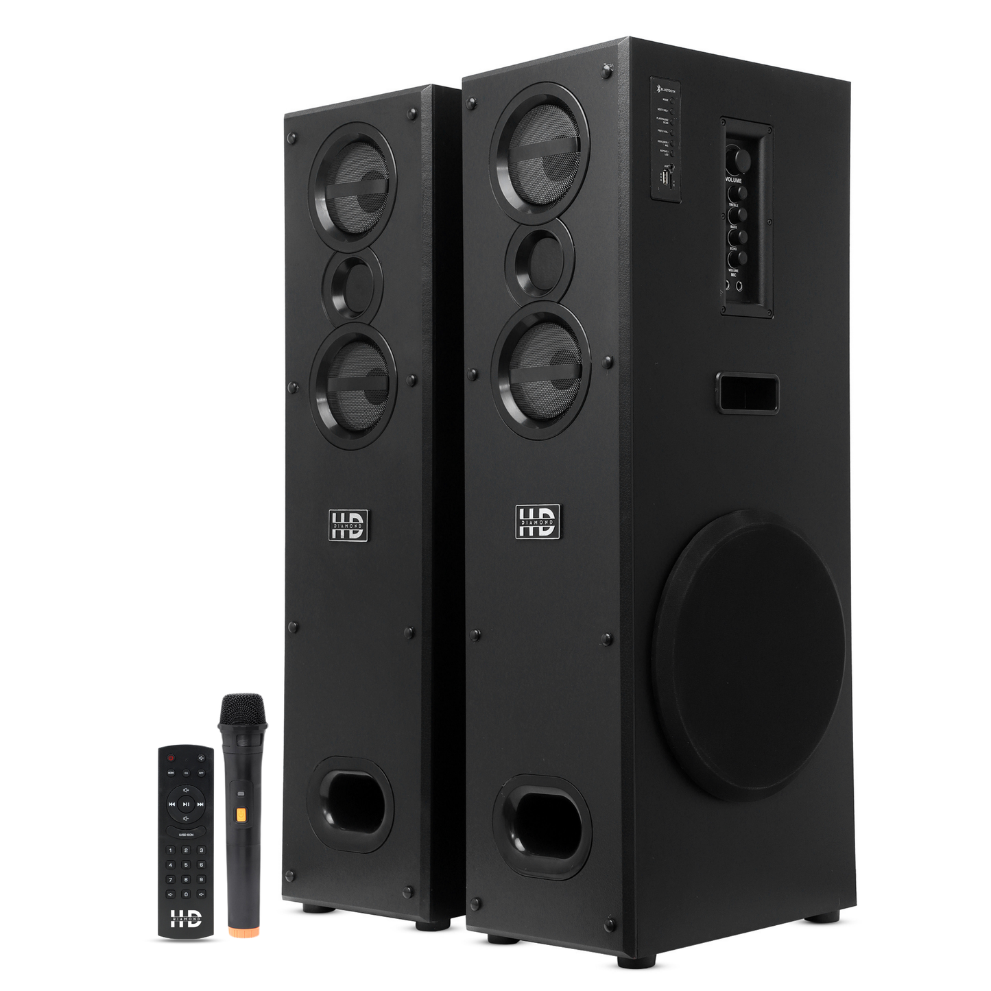 HD-1010BT 2.0 Multimedia Tower Speaker