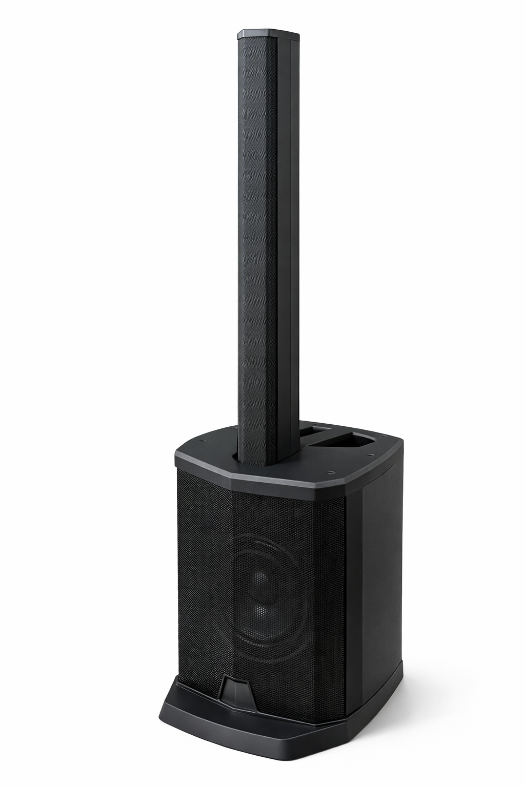 HD DIAMOND HD-1226 Professional Column Array PA Speaker System | 6ft Modular Line Array | 8" Subwoofer | Bluetooth | 3-Channel Mixer