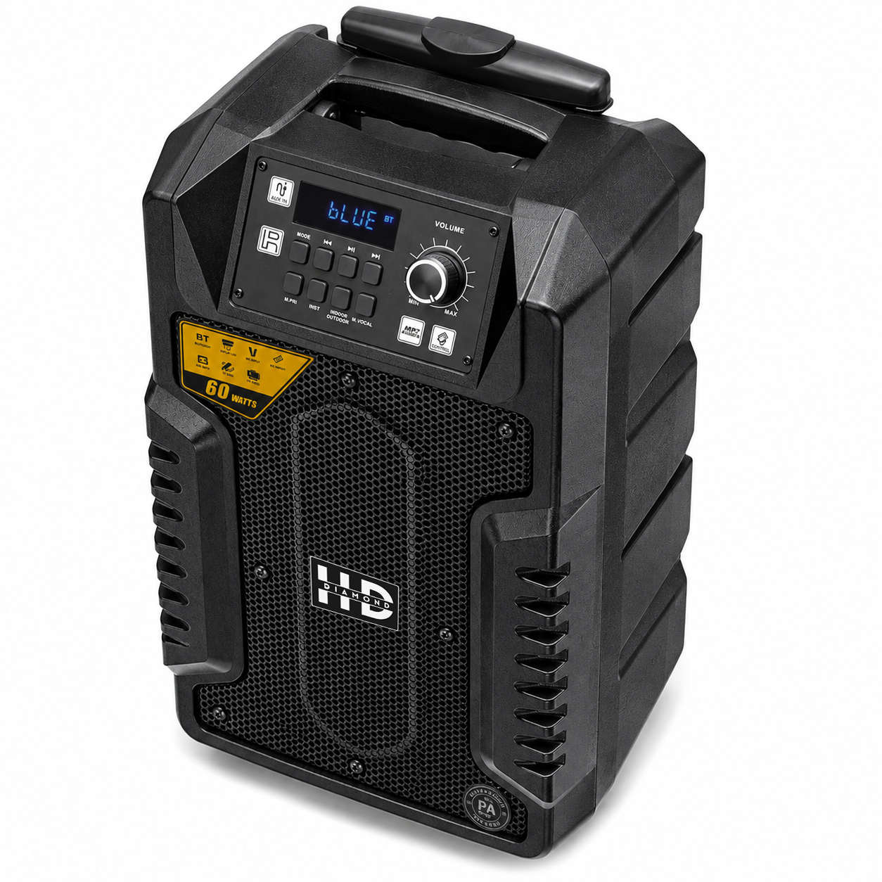 HD-PRO8 Professional Portable Trolley Speaker