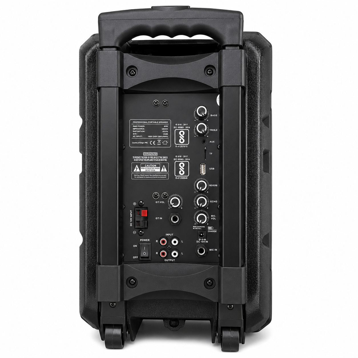 HD-PRO8 Professional Portable Trolley Speaker