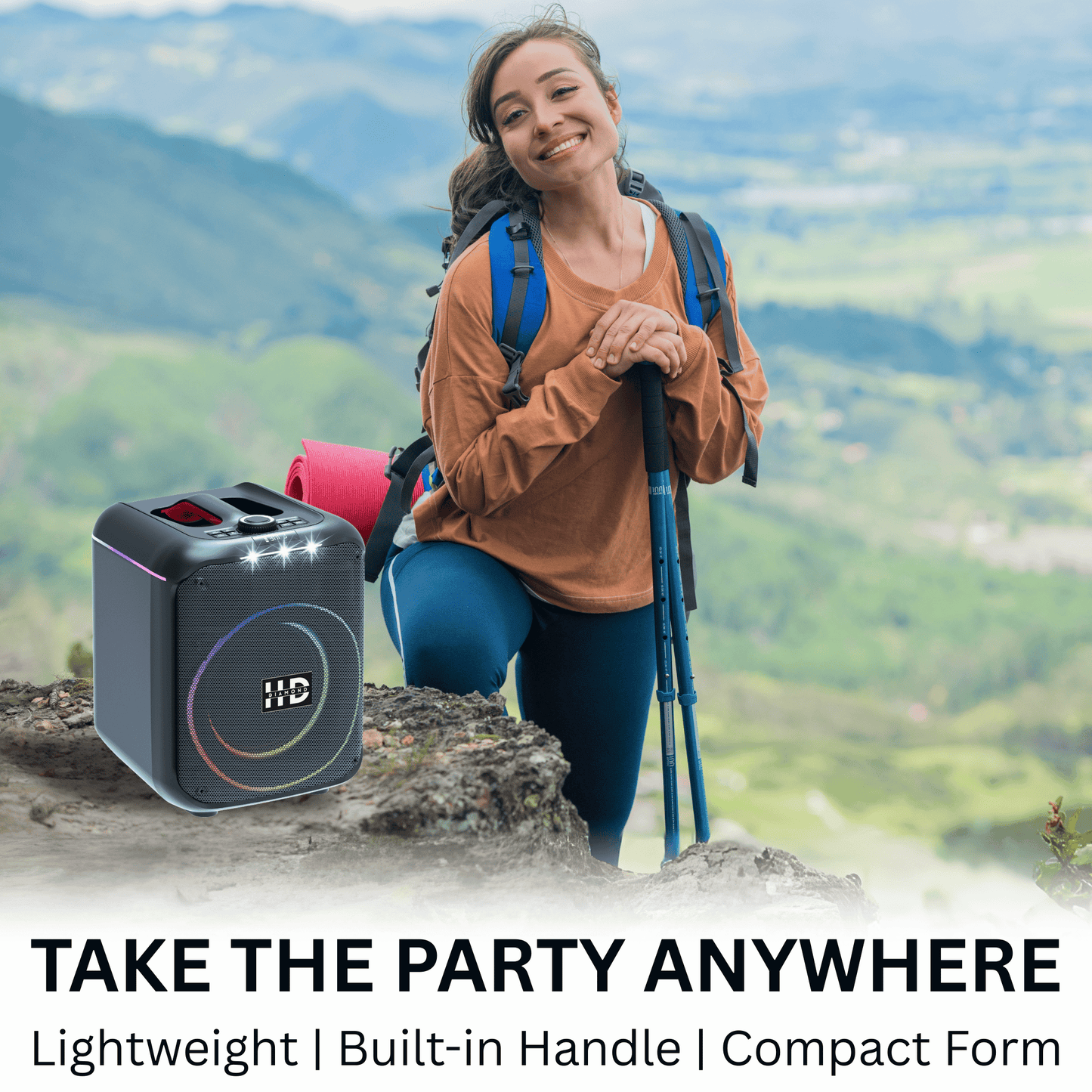 HD-108DC PARTY SPEAKER