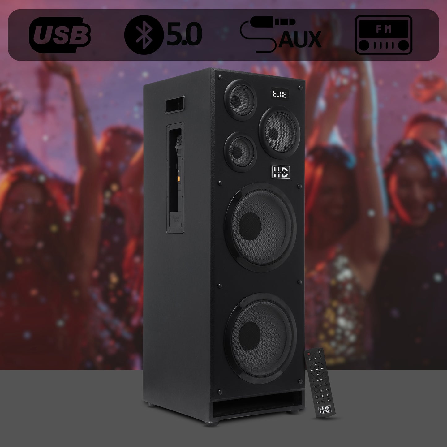 HD-ST300BT GODZILLA Single Tower Speaker
