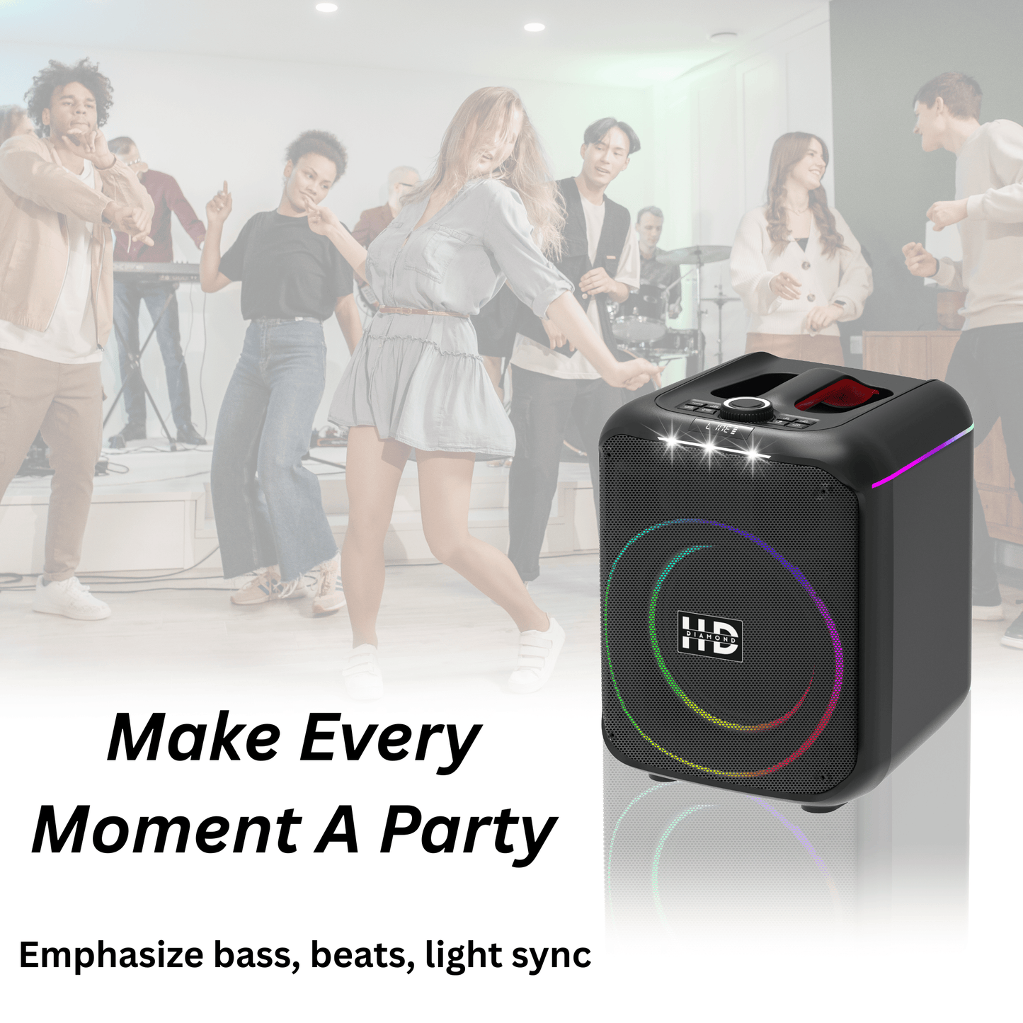 HD-108DC PARTY SPEAKER