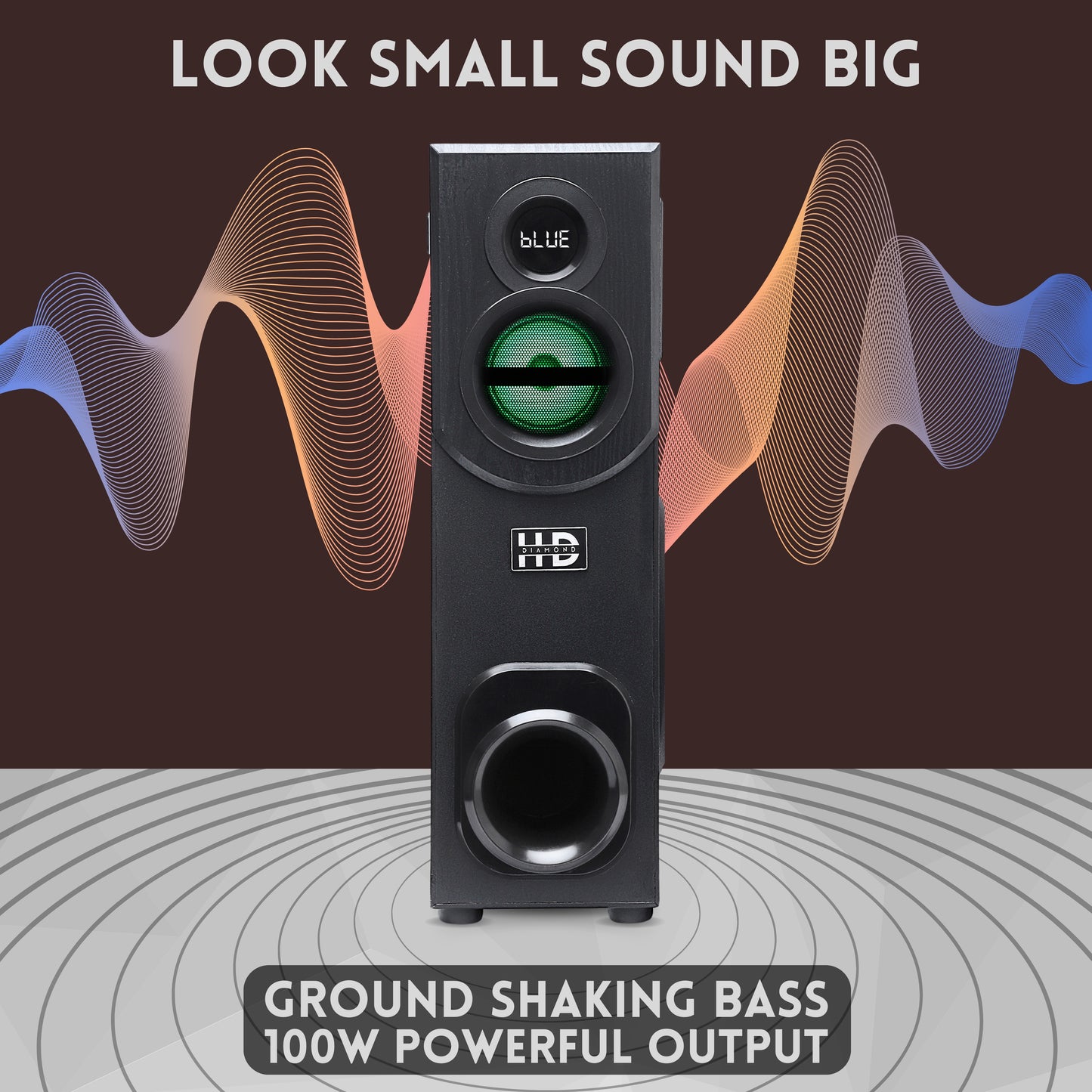 HD-ST04BT Single Tower Speaker
