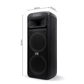 HD-T6666DC PARTY SPEAKER
