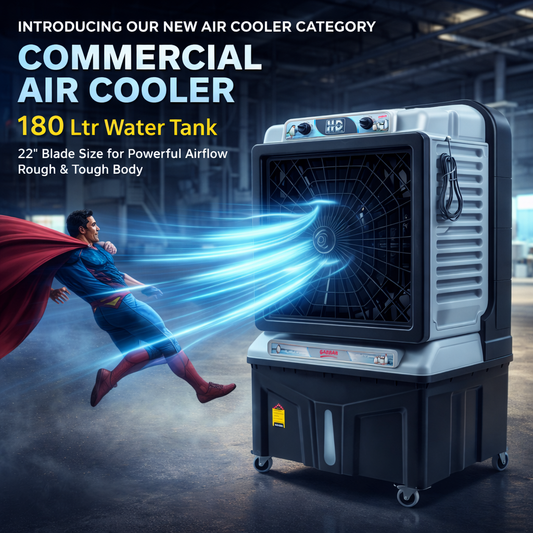 GABBAR 180L COMMERCIAL AIR COOLER