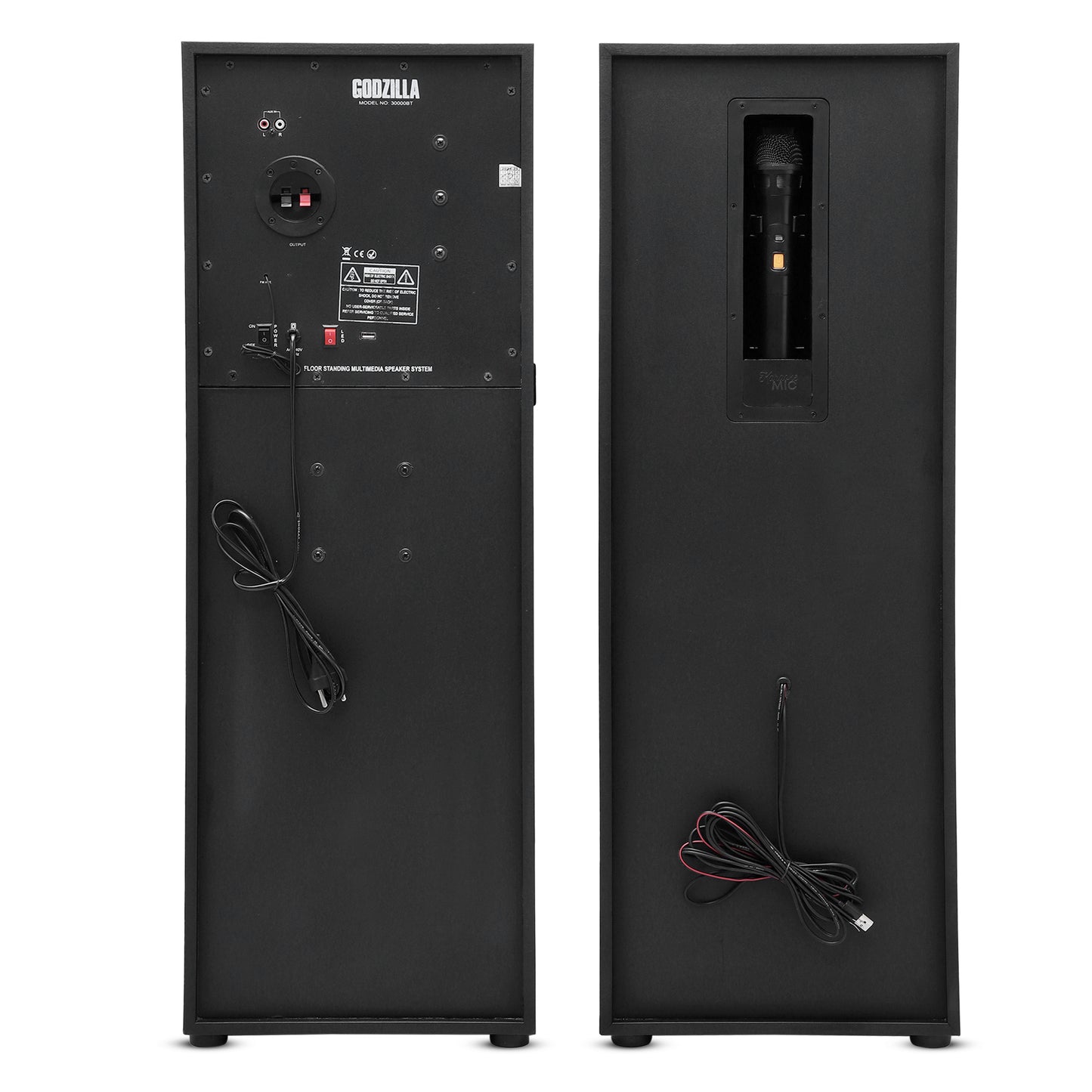 HD-30000BT Dual Tower Speaker GODZILLA